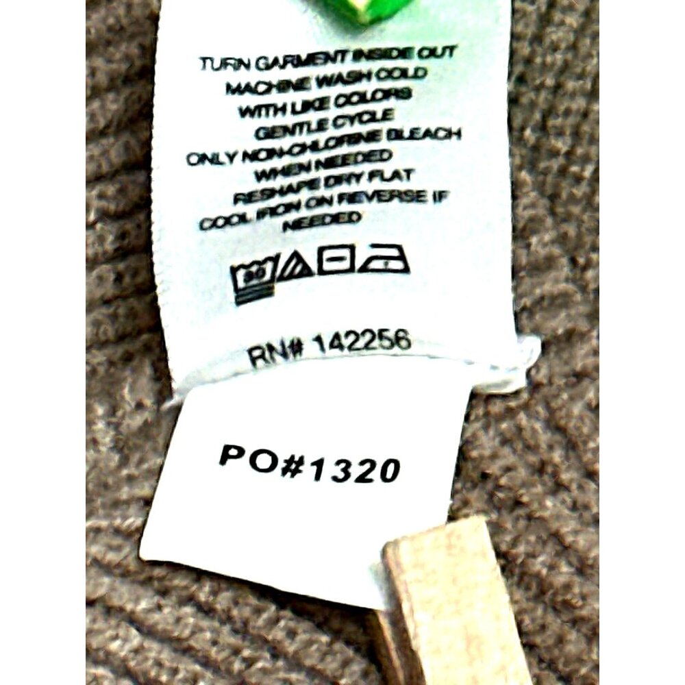 Figs Size Medium Tan Brown Ribbed Pocket Sweater Minimalist City Casual Style - Picture 12 of 12